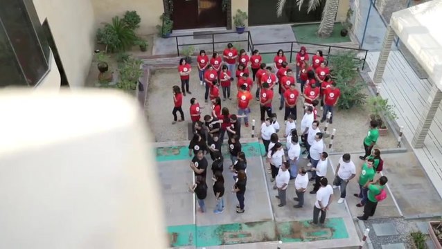 Filipino community forms UAE flag on National Day