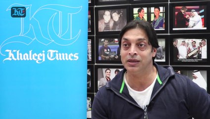 Pakistan pace legend Shoaib Akhtar in Dubai