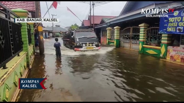 Desa Tunggul Irang Kembali Terendam Banjir, Warga Berharap Banjir Besar Januari Lalu Tidak Terulang