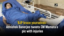 BJP brace yourselves: Abhishek Banerjee tweets CM Mamata’s picture with injuries