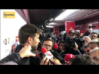 Piqué: "Qui no vulgui entendre que jugui amb Catalunya, no ho entendrà mai"
