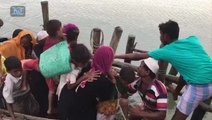 Rohingya refugees from Myanmar arrive in Bangladesh, recount horrors