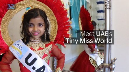 Meet UAE’s 6-year-old Tiny Miss World