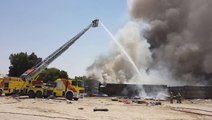 Fire breaks out in Sharjah industrial area 2