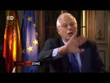 Borrell abandona una entrevista cuando le preguntan por Cataluña