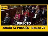 EN DIRECTO | Juicio al procés: sesión 24