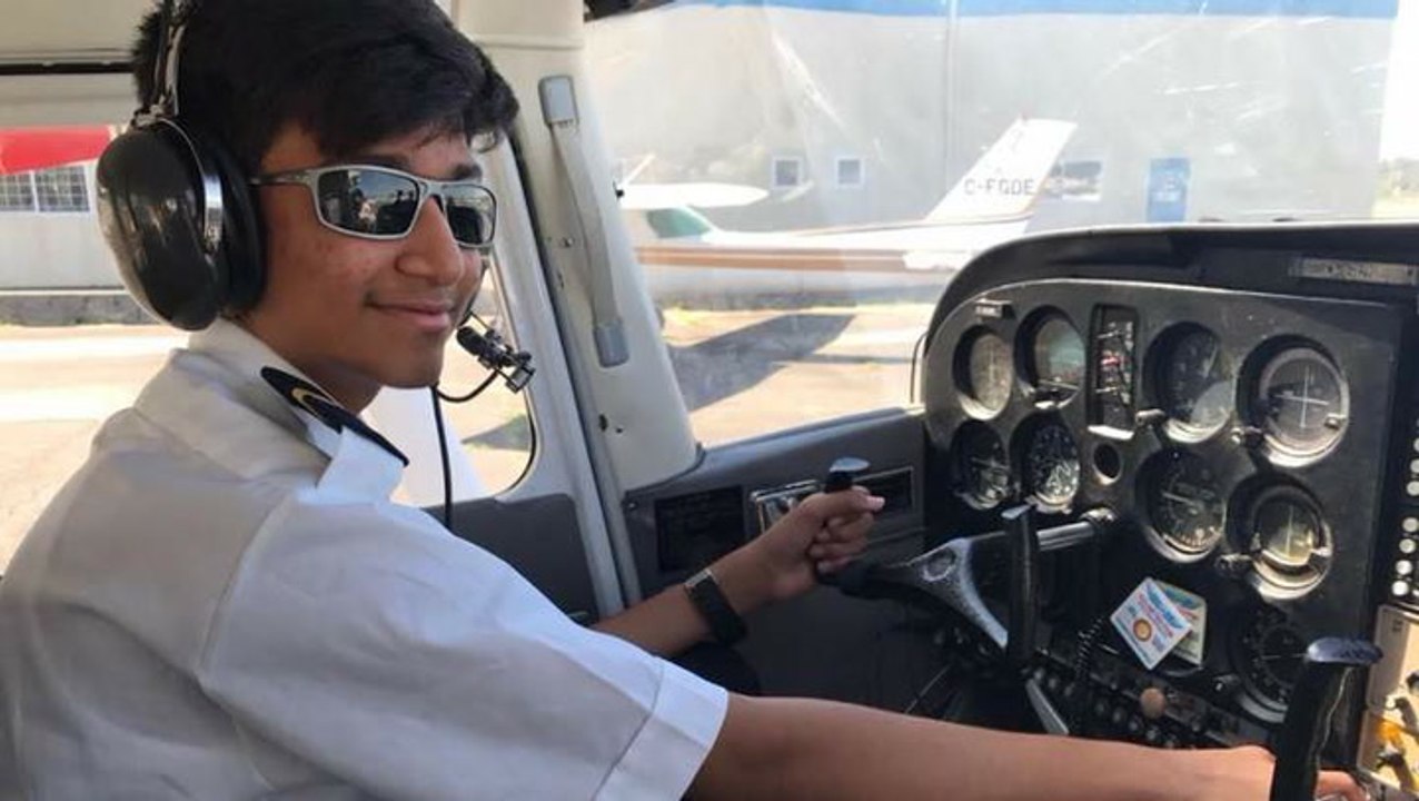 Meet UAE's 14-year-old pilot