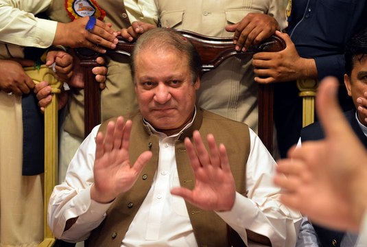 Nawaz Sharif formally steps down as Pakistan’s PM