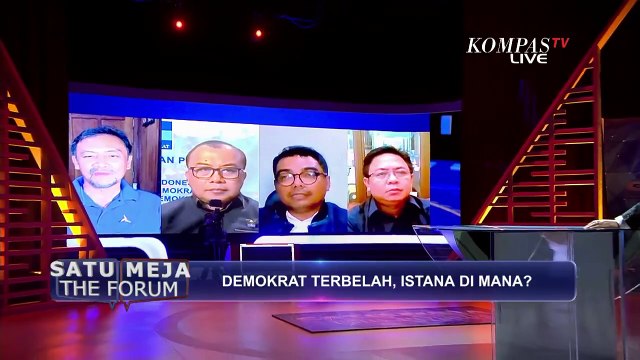 Mengapa Presiden Jokowi terkesan membiarkan manuver Moeldoko? | SATU MEJA THE FORUM (Bag 3)