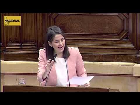 Enganxada entre Arrimadas i el vicepresident del Parlament, Josep Costa