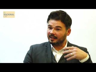 Rufián: "L'únic obstacle perquè Arrimadas sigui vicepresidenta és ERC"