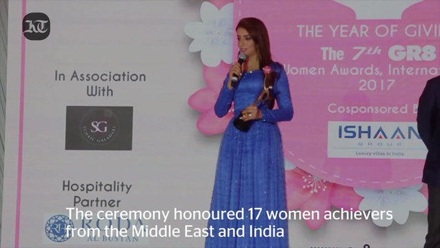 Celebrating Middle East, India's women achievers at Dubai's Gr8! women awards
