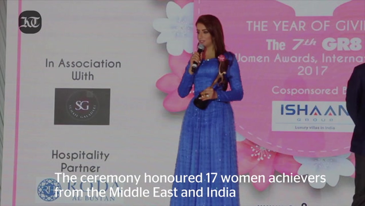 Celebrating Middle East, India's women achievers at Dubai's Gr8! women awards