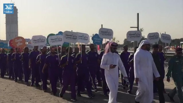 Happy residents gather for Dubai's Journey of Happiness parade
