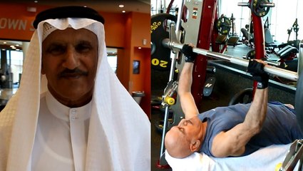 72-year-old Emirati sets fitness goals for youngsters