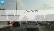 Know the traffic fines in Dubai