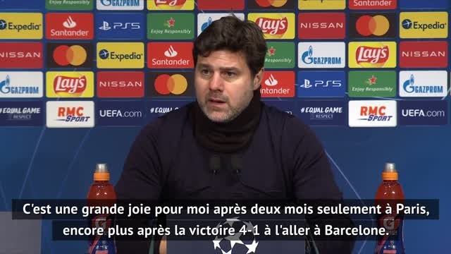 8es - Pochettino : Comme un déclic sur le plan mental