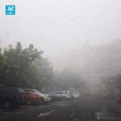 Dubai wakes up to a foggy morning