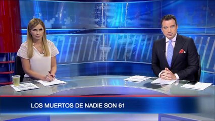 Los muertos de nadie: 61 cuerpos sin identificar