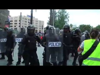 Actuació policial del CNP a l'IES Tarragona l'1-O