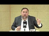 Oriol Junqueras parla de les clavagueres de l'Estat des de Soto del Real