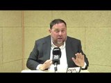 Oriol Junqueras, roda de premsa des de Soto del Real