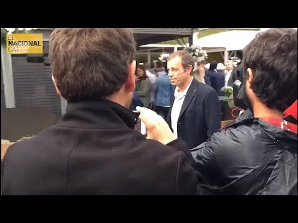 Sandro Rosell aparece en el Barcelona Open Banc Sabadell