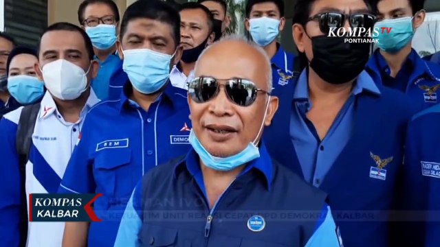 DPD Demokrat Kalbar Datangi Kanwil Kemenkumham Serahkan AD/ART