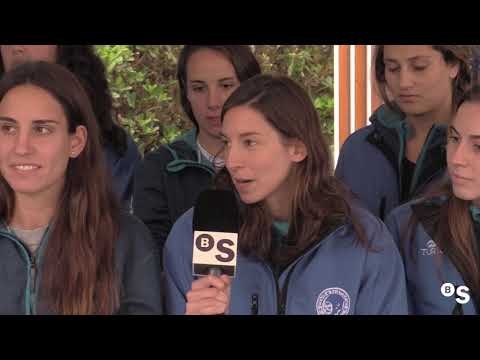 Les campiones del CN Sabadell visiten l'Open Banc Sabadell