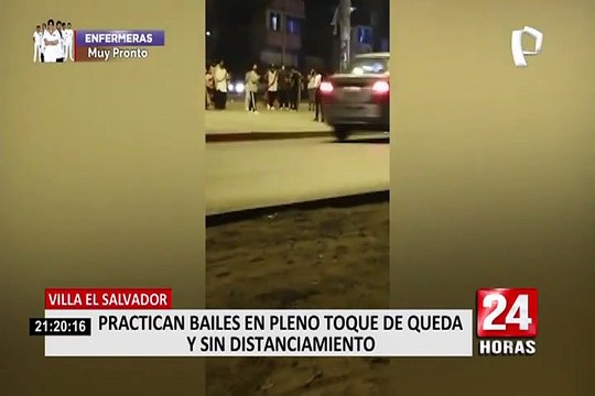 Jóvenes se reúnen en parque para practicar coreografías en pleno toque de queda