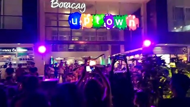 boracay fire dancing