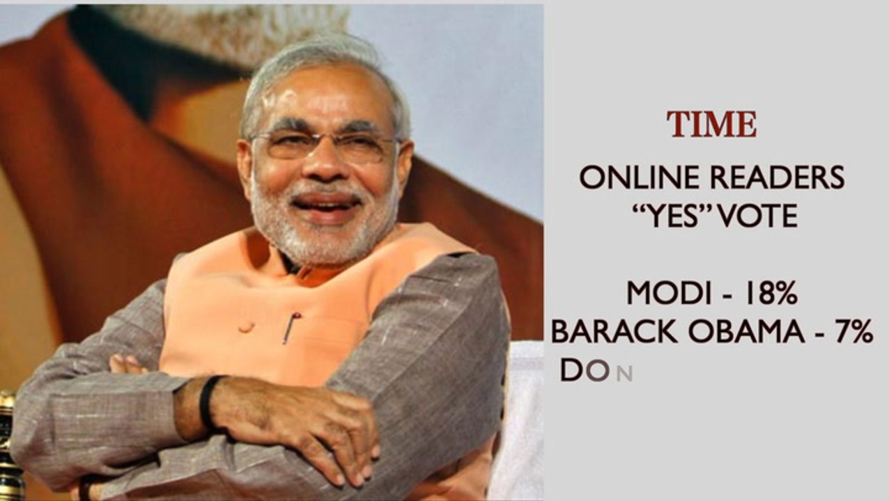 Narendra Modi wins reader's poll for Time Person of the Year, again