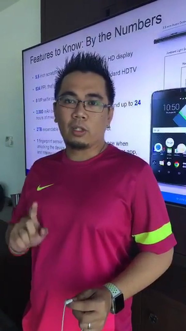 Introducing BlackBerry's new smartphone, the DTEK60