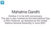 Inspirational quotes from Mahatma Gandhi 147th birth anniversary