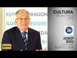 JOSEP BOU | CANDIDAT BARCELONA | CULTURA | MUNICIPALS 2019