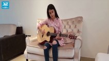 Dubai girl presents her song on India's Independence Day
