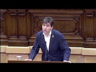 Sabrià (ERC) argumenta el vot del seu grup en la designació de Miquel Iceta com a senador