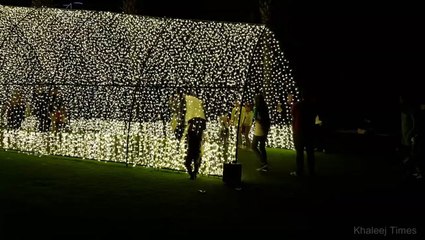 Tunnel of Lights in Sharjah