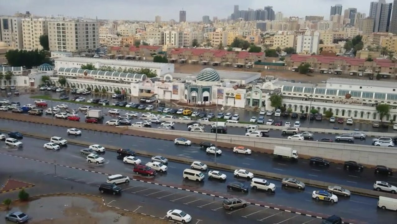 Rains in Ajman