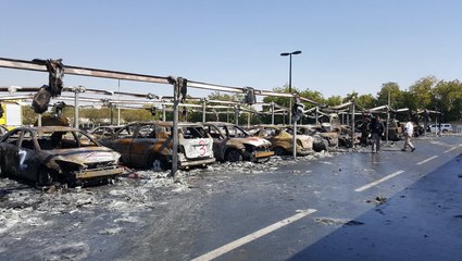 Fire destroys cars in Sharjah University