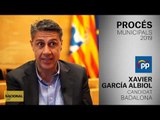 XAVIER GARCÍA ALBIOL | CANDIDAT BADALONA | PROCÉS | MUNICIPALS 2019