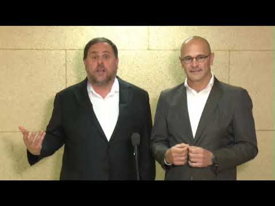 Junqueras i Romeva entren en campanya en un míting a Lleida