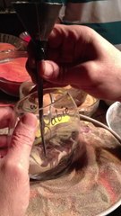 Sand Art at Souk Al Bahar in Downtown Dubai