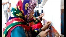 Afghan women weave magic into carpets