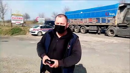 - Ceza yiyen kamyon şoföründen takdir toplayan sözler