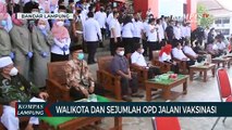 Wali Kota dan Sejumlah OPD Bandar Lampung Jalani Vaksinasi Covid-19