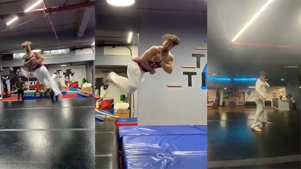 Tiger Shroff ने हवा में उड़ते हुए किया ऐसा कारनामा, देख उड़ जाएंगे होश; Viral Video | Boldsky