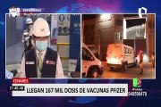 Pfizer: 117 mil vacunas llegaron a Perú a través de Covax Facility