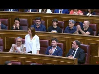 Carolina Lozano, abroncada cuando promete su cargo