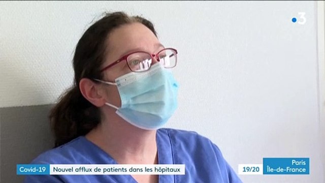 Coronavirus - Les larmes d'une infirmière épuisée par la saturation des services en Ile-de-France : Je ne fais pas ce métier pour mettre des corps dans des housses en plastique